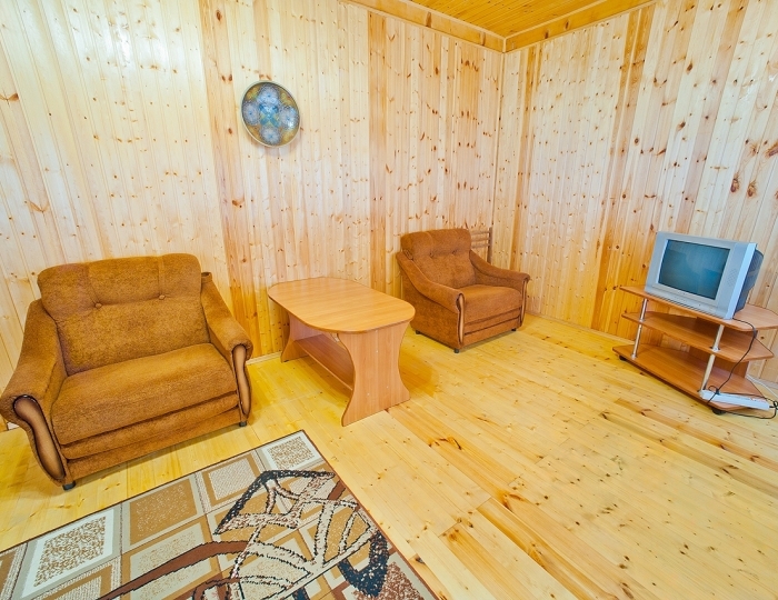 Коттедж 2-местный 2-комнатный повышенной комфортности - Пансионат «Сосновая роща» Пицунда