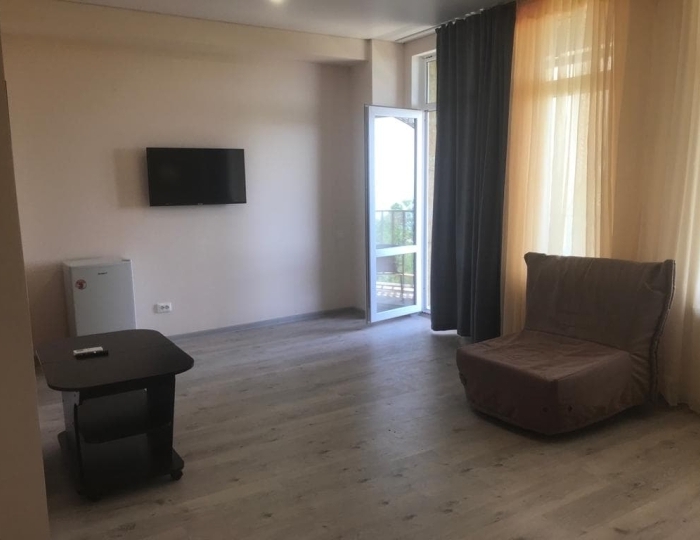 Повышенной комфортности 2-местный 1-комнатный, вид на море, 9 этаж - Пансионат «Сосновая роща» Пицунда