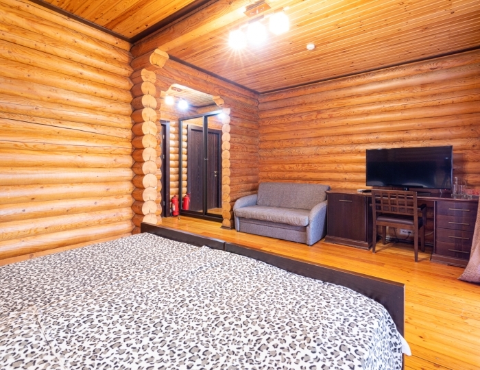 Стандартный 2-местный 1-комнатный, корпус 3 (этаж1-2) - Пансионат «Сосновая роща» Пицунда