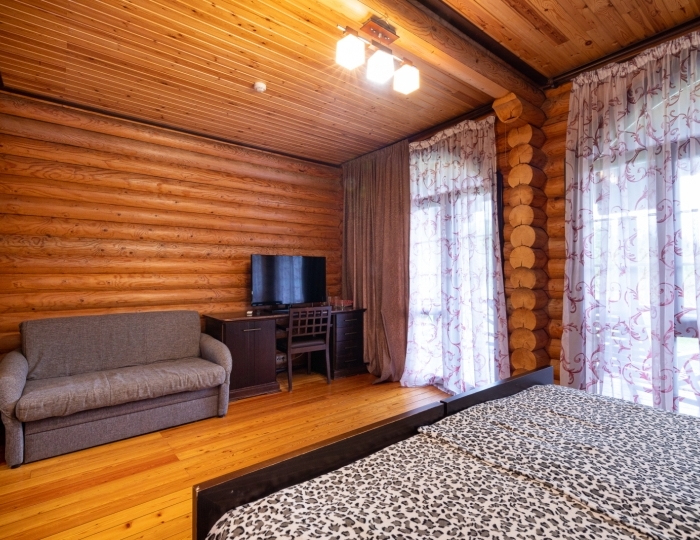 Стандартный 2-местный 1-комнатный, корпус 3 (этаж1-2) - Пансионат «Сосновая роща» Пицунда