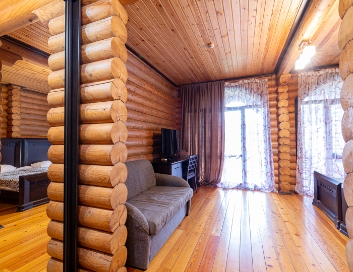 Стандартный 2-местный 1-комнатный, корпус 3 (этаж1-2) - Пансионат «Сосновая роща» Пицунда