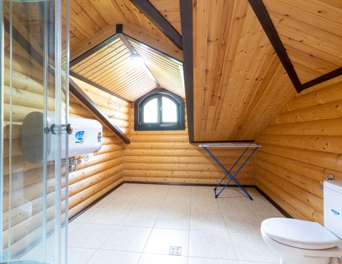 Стандартный 2-местный 1-комнатный "мансардный", корпус 3, этаж 3 - Пансионат «Сосновая роща» Пицунда